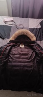 kabát ČERNÝ péřový "Tommy Jeans", v. L - 6