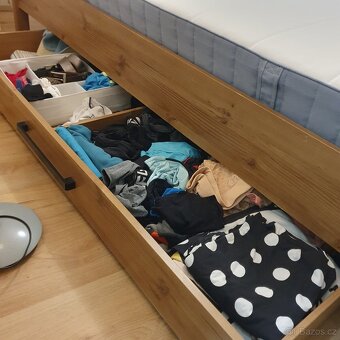 Postel Ikea 140x200 s roštem a matraci - 6