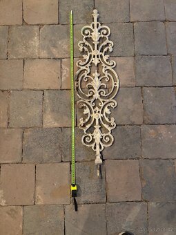 Staré litinové zábradlí - 6