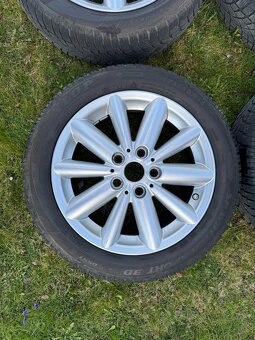 Krásná zimní ALU sada MINI 5x112, 5,5Jx16, TPMS senzory - 6