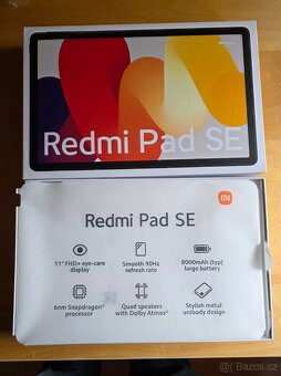 Tablet Tablet Xiaomi Redmi Pad SE 8GB/256GB šedý v záruce - 6