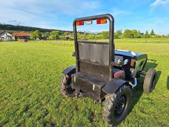 Traktor domácí výroby. - 6