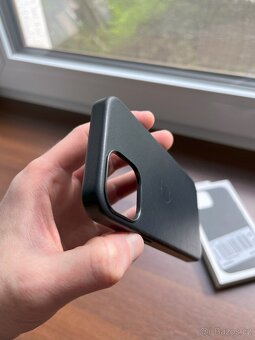 Apple iPhone 13 Mini Leather Case -- originální kožený kryt - 6