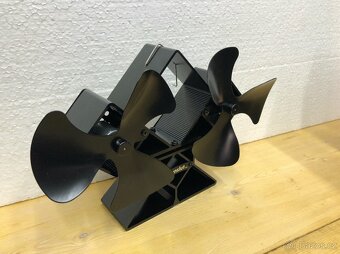 Nový krbový ventilátor 2-vrtulový - 6