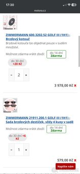 Brzdy VW 288mm 5x100 G3 Corrado Passat VR6 - 6