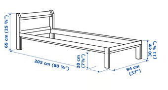 postel Ikea NEIDEN (90x200) - 6