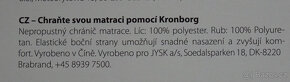 NEPROPUSTNÝ CHRÁNIČ MATRACE - PROSTĚRADLO - NOVÉ NEPOUŽITÉ N - 6