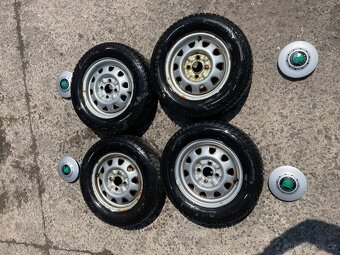 Sada zimních plechů Škoda Felicia s pneu - 6