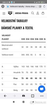 Dámské tvarující plavky Arena, vel. 42 - 6