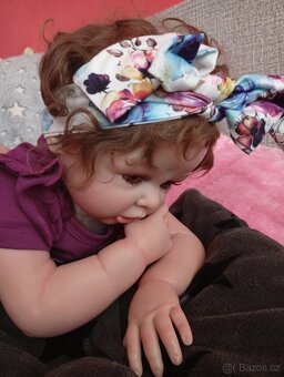 Realistická Reborn panenka batole 65 cm - 6