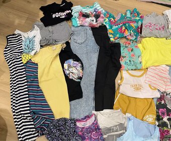 Set 29ks dívčího oblečení na donošení/lítačku vel. 8-10let - 6