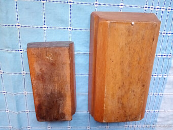 Máselnice dřevěné,řezbované 150-200 let staré - 6