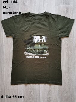 Trička vel. 158 - 164 - 6