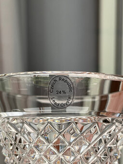 Ruckl Ručně broušená křišťálová váza Charles IV 15 cm - 6