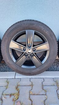 Alu kola 5x112 r16 Star originál Škoda Octavia III - 6