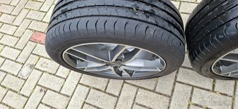 Alu kola 17 5x112 s pneu 225/45/17 - 6