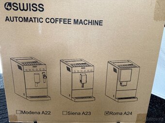 Automatický kávovar 4Swiss Roma A24, černý - 6