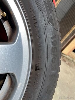 Celoroční pneu + alu kola 195/65 r15 5x100 - 6