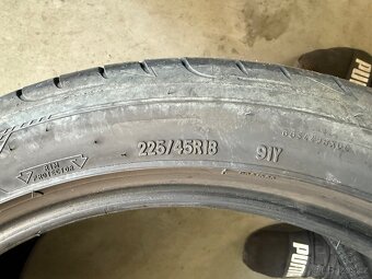prodám letní pneumatiky 225/45/18 Goodyear celá sada - 6