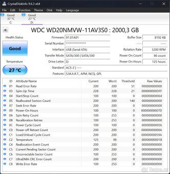 Externí pevný disk WD My Passport Ultra 2TB 2.5” HDD - 6