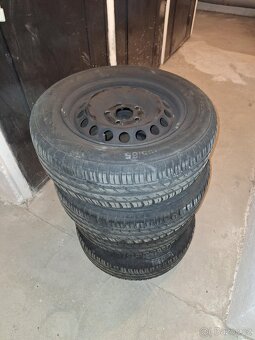 Sada kol 5×112, b vč. zim. pneu Continental 195/65 R 15 - 6
