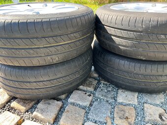 4x alu disky 5x112 R16, letní pneu - 6