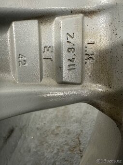 Hyundai Tucson zimní kola 6,5mm alu 5x114,3 R16 - 6