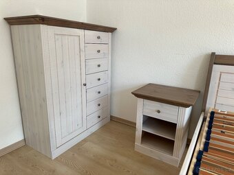 Kompletní ložnice MONAKO, zánovní, komoda, masiv - 6