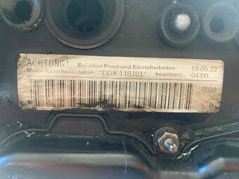 Prodám motor VW Amarok 3,0/120 kW TDI – DDXA - 6