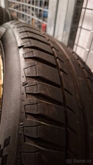 Zlatá ALU kola R16 Škoda Octavia 1 Style 5x100 + Pneu - 6