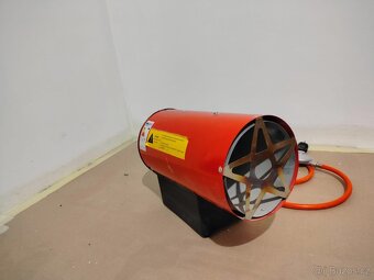 Plynové topení, plynový ohřívač 15kW + reduktor - 6