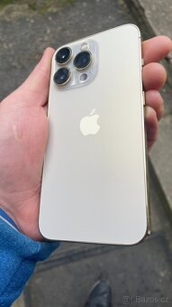 iPhone 13 Pro, 256 GB, Gold -model A2638 ,Top stav - 6