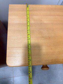 Dřevěný noční stolek a šuplíkem - 6