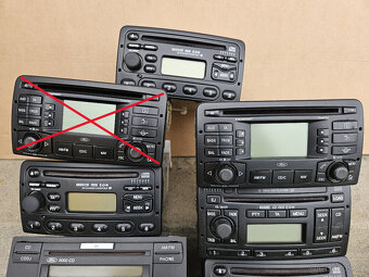 Ford autorádia originál RDS - 6