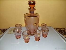 Prodám retro likérovou soupravu. - 6