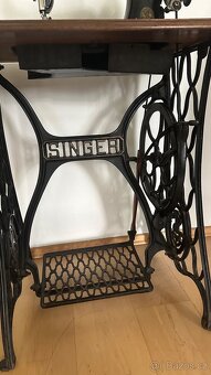 Starožitný šicí stroj- Singer - 6
