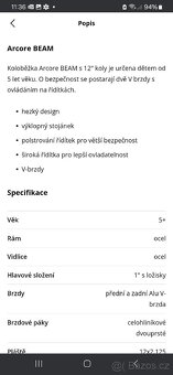 Dětská / juniorská koloběžka Arcore Beam NOVÁ - 6
