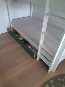 Patrová postel vč paravanů a lišty - 6
