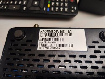 Satelitní přijímač KaonMedia MZ-50 - 6
