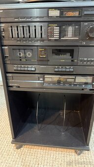 Věž SHARP W800H gramo, tape, CD - 6