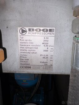 Šroubový kompresor BOGE S50 - 6