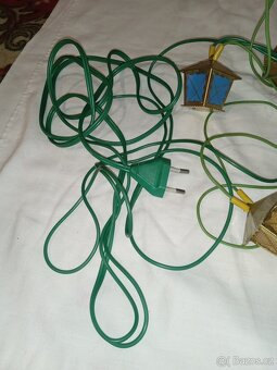 Retro světýlka na vánoční stromeček Lucerničky zn. KOVOTOPOL - 6