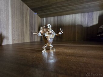 Zlatý přívěsek Looney toons Taz - 6