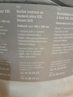 Matrace 140 x 200 cm - 6