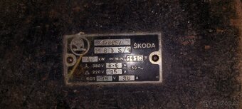Elektromotor Škoda s reostarem - 6