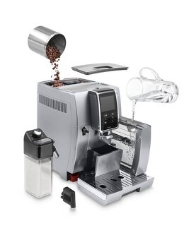 DeLonghi Dinamica + ECAM 370.95.S, 300g, 1,8L, 19 barů - 6