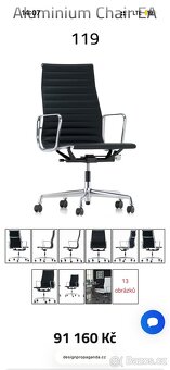 Kancelářská židle Vitra Eames EA 119 - 6