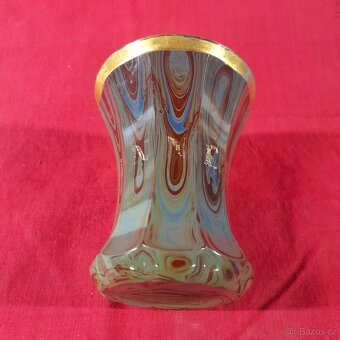 Fridrich Egermann , Biedermeier,  sklenice . - 6