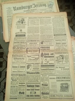 Rumburger Zeitung stare sudetske predvalecne noviny - 6