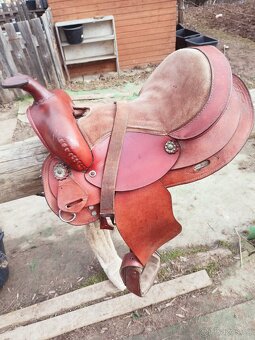 Westernové sedlo pony - 6